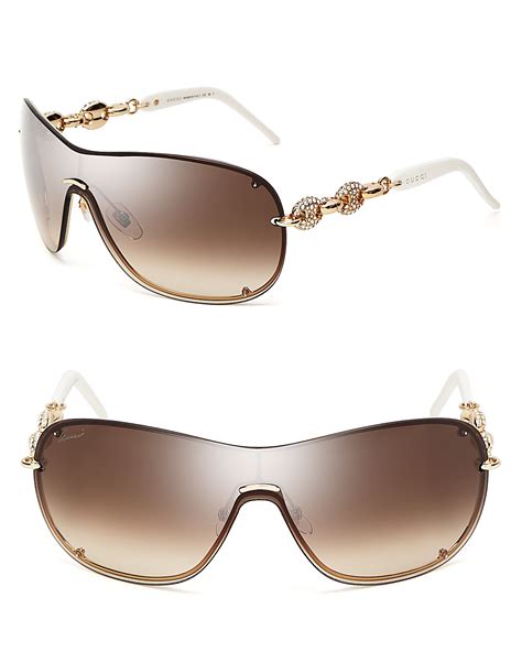 gucci chain link sunglasses